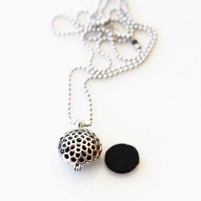 Tiny Cage Perfume/Essential Oil Necklace